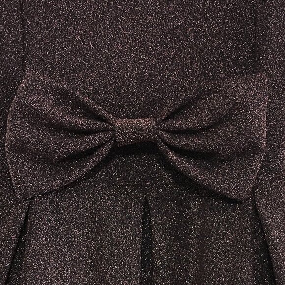 Good Girl USA Puff Skirt Party Dress Youth 14  fit and flare Burgundy Glitter - Picture 3 of 15